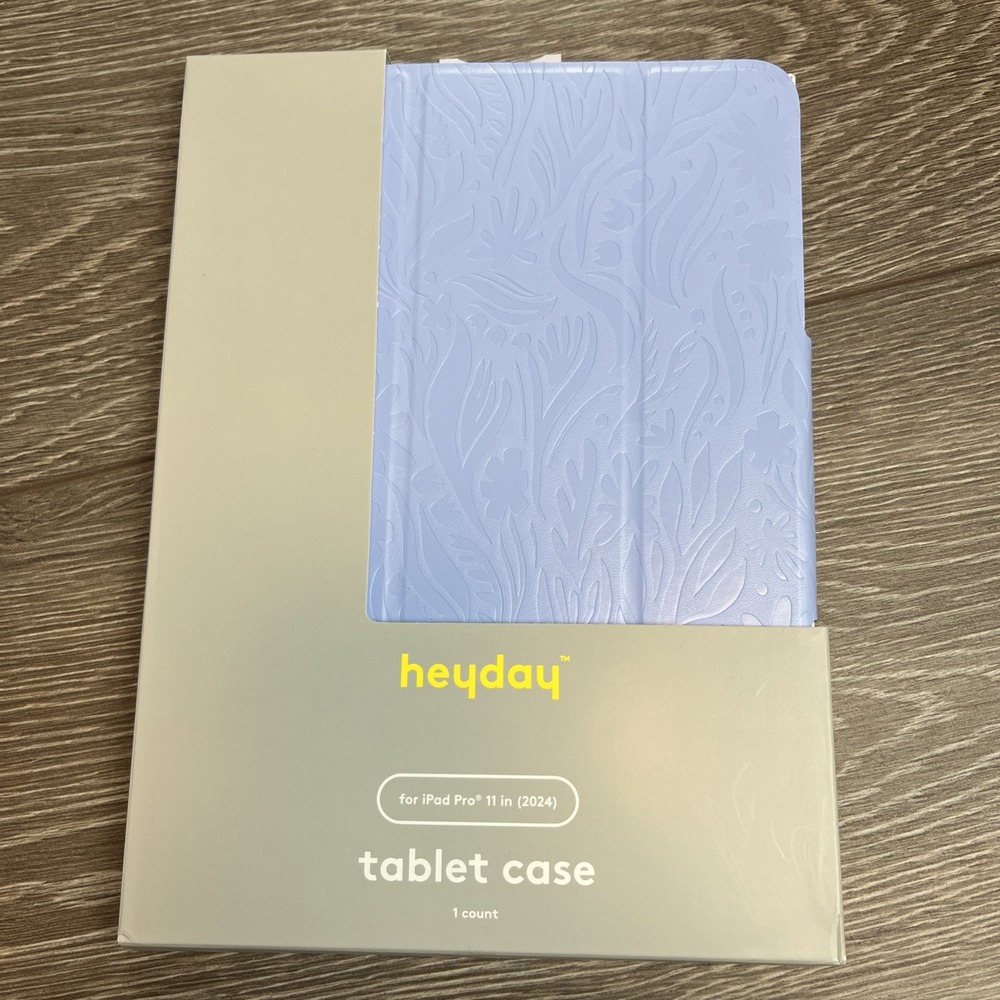 Apple iPad Pro 11" (M4) Case - heyday Peri-Blue Debossed‎